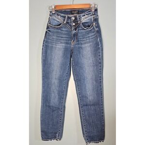 Judy Blue Women's High Rise Distressed Slim Fit Leg Blue Jeans Size 0/24